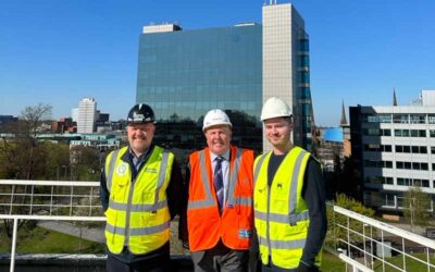 Hotel Indigo Coventry Celebrates Topping Out Ceremony